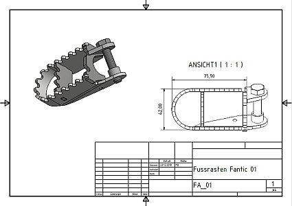 Footpegs Fantic